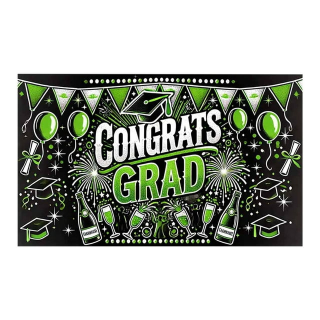 Congrats Grad Decorations Congratulations Gradual Background Gradual Background Graduation Decoration Background