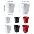 thumbnail image 4 of Maoww Home Office Small/Large Size Plastic Trash Can Living Room Bedroom Rugate Garbage Bin Waste Container, 4 of 9