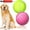 Pink, Yellow, variant on 2 Pack Big Tennis Ball for Dogs 9.5 Inch Inflatable Giant Tennis Balls Large Tennis Ball Jumbo Dog Ball Oversized Tennis Balls for Dogs Fun Dog Toy Ball for Play