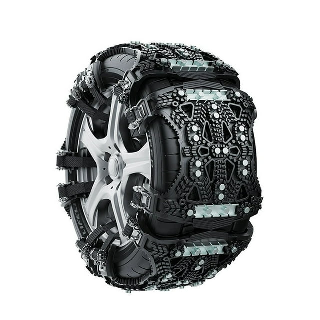 BotaniNest Universal Vehicle Chains Steel Plate Traction Grip For SUVs Trucks All Season Winter Road Drive