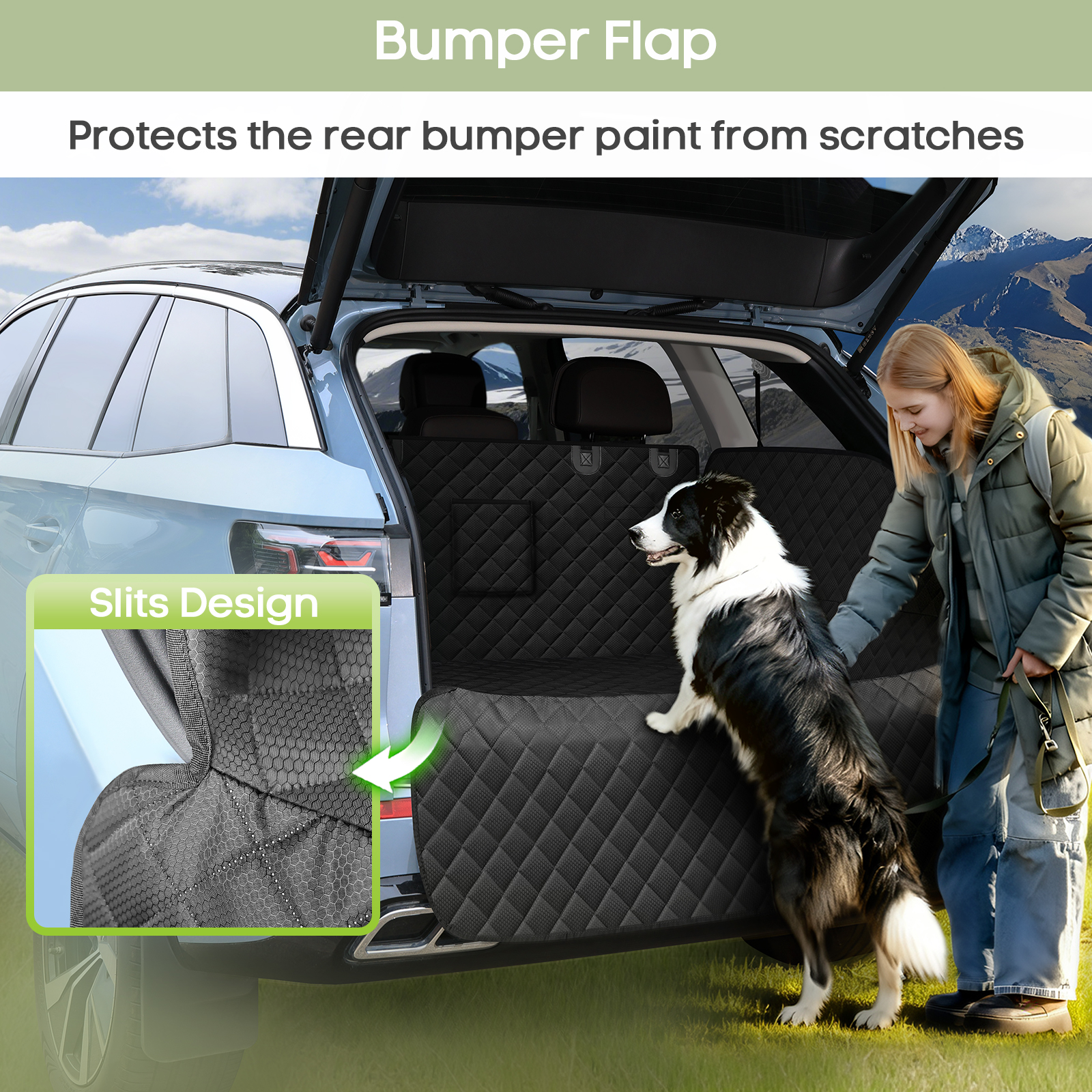 Smatto Waterproof Dog Cargo Liner for SUVs and Sedans photo 3