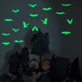 thumbnail image 2 of Ramiter Glow In The Dark Creative Party Window Wall Decals Witch Bat Sticker Room Decor（1 PC）, 2 of 5