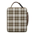 thumbnail image 5 of Vintage Checkered Insulated Lunch Box Women Reusable Lunch Bag Fit Most Bento Boxes Lunch Tote Portable Bag Work Hiking, 5 of 5