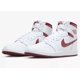 thumbnail image 2 of [BQ4422-161] Men's A i r-Jor-dan 1 High '85 Metallic Burgundy *NEW*, 2 of 6