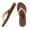 Gold/Brown, variant on Women's Flip Flops Comfortable Summer Beach Thong Sandals for Women 2025 with Cushion Walking Arch Support Yoga Mat Indoor Outdoor Soles Black Size 9