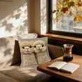 thumbnail image 6 of Cinvoph Short Lint Pillow Cover Double-Sided Cute Animal Embroidery Pillowcase for Sofa Bedroom Living Room Home Decoration 18", 6 of 6