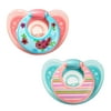 The First Years Gumdrop Infant Pacifiers, 6-18 Months (Girl)