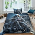 thumbnail image 5 of Fire Engine Bedding Set Skull Duvet Cover 3d Printed 2 Pieces, Microfiber Bedding Duvet Cover With Zipper Closure Pillowcases Single, 5 of 5