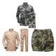 thumbnail image 4 of Kit de tela de algodón para coser camuflaje, manualidades, forros y parches de tela Juego de 5 colores 1, 4 of 5