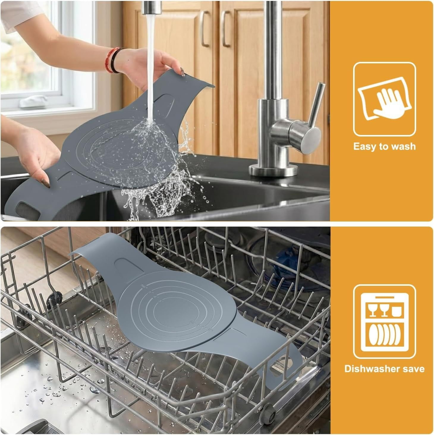 3 pcs Silicone Baking Mat, Non-Stick Dough Liner, Heat Resistant Bread Release Pad for Oven Use and Household Baking Tools