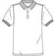 thumbnail image 3 of Classroom School Uniforms Big Kid Short Sleeve Interlock Polo 58912, XL, Orange, 3 of 3