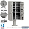 thumbnail image 3 of Salsbury Industries 3316GRY-U Cluster Box Unit - 16 A Size Doors - Type III - Gray - USPS Access, 3 of 3