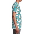 thumbnail image 6 of Wukai Cartoon Funny Goose Youth Unisex Short Sleeve T-Shirt for Boys, Girls, Teens, and Kids-X-Small, 6 of 7