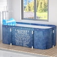 thumbnail image 3 of Tina de Baño Plegable Rack and Pack Spa En Casa Baño Portatil 2 Adultos 362 Litros, 3 of 5