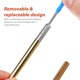 thumbnail image 2 of PCS BOLLOPEL PENS PENS Simple Metal Bole Pens escribiendo bolígrafos de la oficina Suministros escolares, 2 of 5