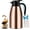 Champagne Gold, variant on 68oz Coffee Carafe Airpot Insulated Coffee Urn Stainless Steel Vacuum Thermal Pot Flask for Coffee, Hot Water, Tea, Hot Beverage - Keep 12 Hours Hot, 24 Hours Cold