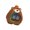 brown, variant on Silicones Bear Alarm Clock Nightlight Adjustable Timer Function Gentle Ambients Glows For Bedroom Home Decors