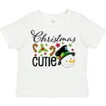 thumbnail image 3 of Inktastic Christmas Cutie snowman Boys or Girls Toddler T-Shirt, 3 of 5