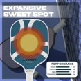 thumbnail image 5 of Pickleball Paddle Carbon Fiber Pickle Ball Rackets Lightweight Graphite & Carbon Fiber Paddles With Honeycomb Core, 2 Paddels, 4 Balls & Carry Bag (PR3400/3500), 5 of 5
