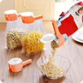 thumbnail image 4 of Ceimmolca Food Bag Clamp Food Storage Sealing Clamp With Pouring Mouth Food Bag Clamp Potato Chip Bag Clamp Plastic Food Clamp Very Suitable For Organizing And Storing Food In T, Orange, 4 of 5