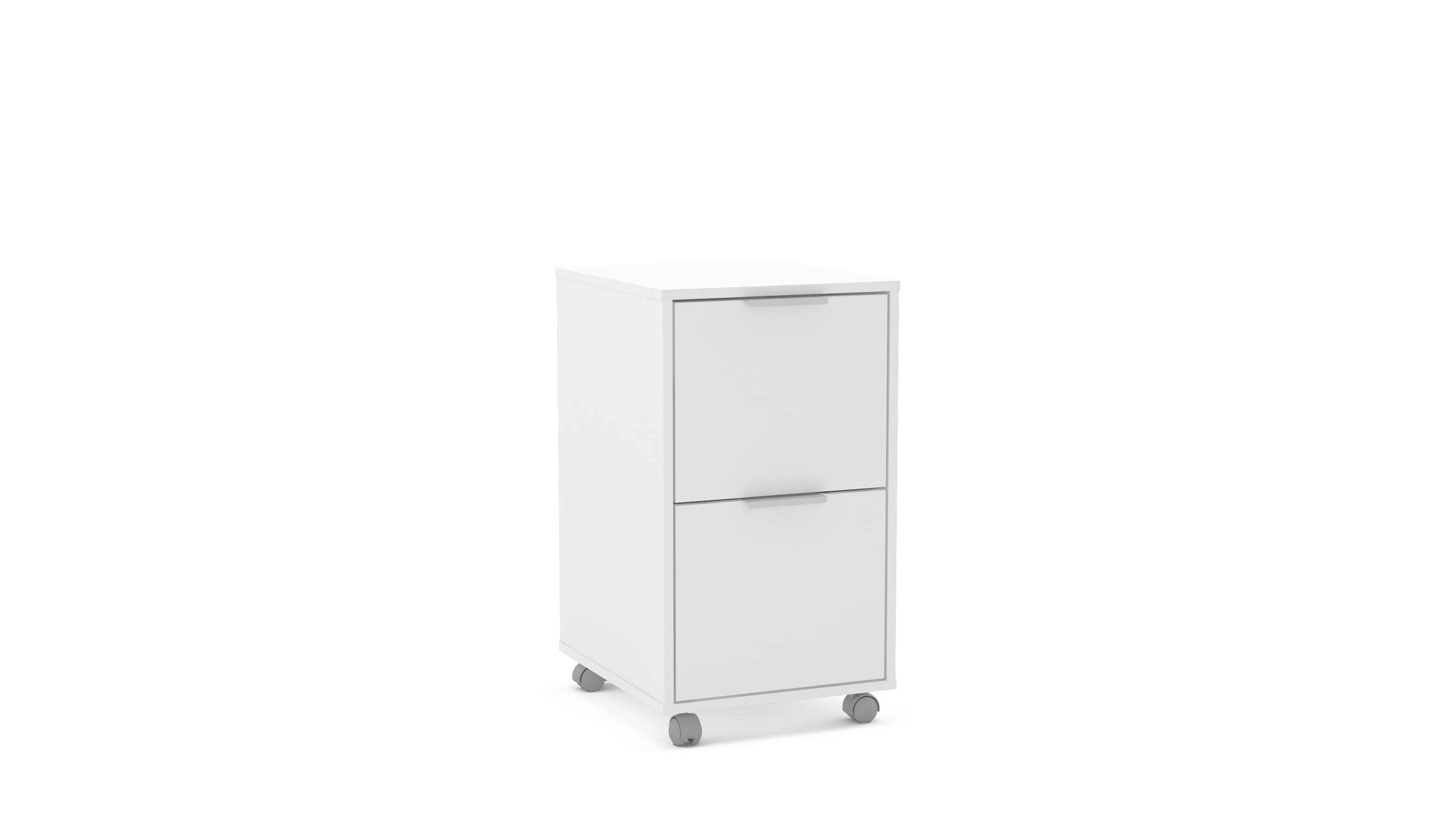 Polifurniture Durban 2 Drawer File White