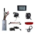 thumbnail image 1 of 36V 48V 750W E-Bike 25A Sine Wave Brushless Controller with SW900 Display E-Bike Light Display, 1 of 6