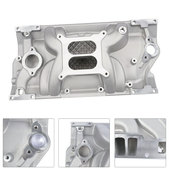 7116 Performer RPM Intake Manifold Fits Small Block Chevy 262-400 5.0L 5.7L V8 1996- GM Vortec or E-Tech Heads 7116