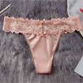 thumbnail image 2 of felwors Sexy Lace Women Panties Underpants Comfortable Soft Low Waist Cute Women Underwear Lady Lingerie(Pink, XL), 2 of 7