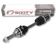 thumbnail image 2 of Sixity XT Front Left Axle compatible with Suzuki KingQuad 400 2011 - LT-F400FZL1 4X4, 2 of 3