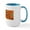 White/Blue Inside, variant on CafePress - Halloween Owls - 15 oz Ceramic Large White Novelty Mug