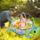 thumbnail image 5 of Grande Colchoneta De Juegos Para Bebés Con Redes Protectoras, 5 Juguetes Colgantes Desmontables, 30 Pelotas Oceánicas, De 3 6 12 Meses Para Niños Y Niñas, 5 of 6
