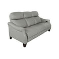 thumbnail image 3 of Felicity 84" Zero Gravity Power Reclining Sofa in Silver Leather, 3 of 19