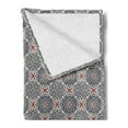 thumbnail image 2 of Victorian Soft Flannel Fleece Throw Blanket, Victorian Royal Flowers Vintage European Welsh Bohemian Design Print, Cozy Plush for Indoor and Outdoor Use, 50" x 70", Multicolor, by Ambesonne, 2 of 5