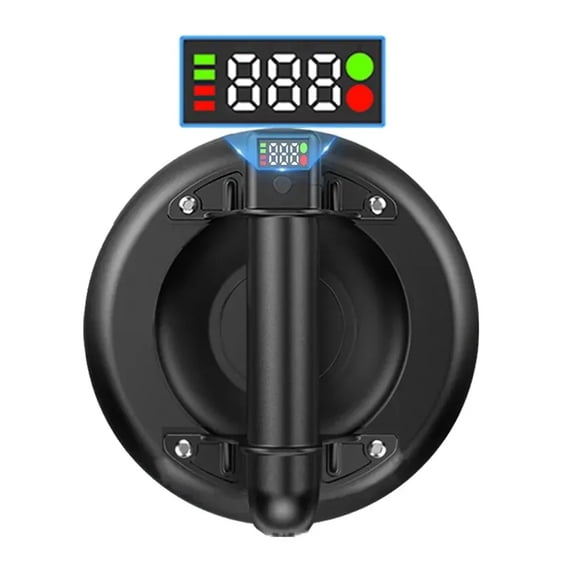 Electric Vacuum Suction Cup 8 Inch 250kg Bearing Capacity Heavy Duty Vacuum Lifter for Granite Tile Glass Manual Lifting Powerfu ,Precision Adjustment