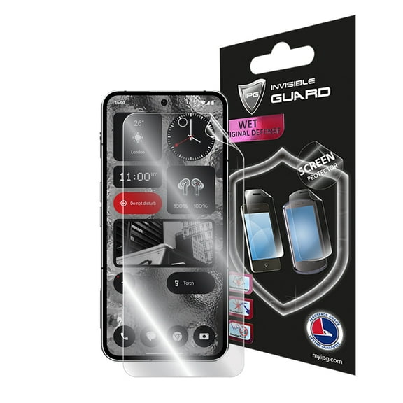 IPG For Nothing Phone 2 SCREEN Protector Hydrogel Invisible Touch Screen Sensitive Ultra HD Clear Film Anti Scratch Skin Guard - Smooth/Self-Healing/Bubble -Free Screen