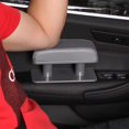 thumbnail image 5 of Car Driver Arm Pad Cushion, Car Center Console Elbow Cushion Pad Car Door Armrest Rest Pad Adjustable Height Comfort Universal Fit for Most Car, Gray, 5 of 6