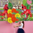 thumbnail image 3 of Clifford the Big Red Dog Balloons Party Supplies Birthday Favors Decorations Decor Kit Latex, 3 of 5
