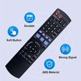 thumbnail image 5 of N2QAYB000197 Replace Remote for DMR-EZ48V DMR-EZ485V DMR-EZ48 DMR-EZ485 DMR-EZ48VK DMR-EZ485VK, 5 of 5