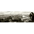 thumbnail image 2 of Ratsenskiy, Vadim 24x11 White Modern Wood Framed Museum Art Print Titled - Paris Panorama, 2 of 4