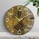 thumbnail image 5 of Reloj de pared luminoso, reloj de pared creativo de madera, reloj analógico silencioso, luces nocturnas para comedor, sala de estar, cocina, Macarena Reloj de pared, 5 of 7