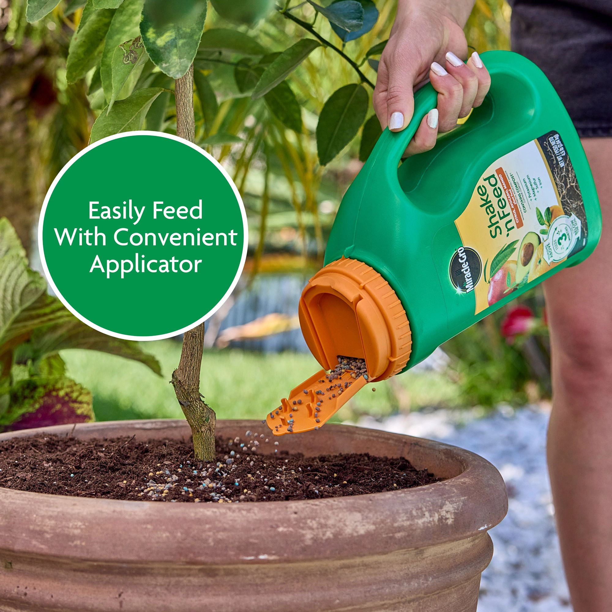 Miracle-Gro Shake 'n Feed for Citrus, Avocado & Mango, 3002710 , 4.5 Lb.