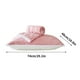 thumbnail image 3 of Funda de almohada de lana gruesa para adultos, individual o doble, engrosamiento estacional, color rosa, 3 of 8