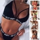 thumbnail image 2 of Ropa interior S~3xl talla grande 2 piezas bikini Sexy Para mujer yoga/deportespangjing, 2 of 4