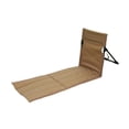 thumbnail image 4 of Silla de piso con respaldo, tela Oxford, asiento acolchado ligero, asiento de playa para pesca, senderismo, césped, mochilerismo al libre, 4 of 8