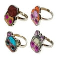 thumbnail image 2 of LOL Surprise Dolls Jewelry: 4-Piece Adjustable Rings for Girls (Kids Rings For Girls) LOL DOLLS Ring Sets with metal charm Perfect 6 Year Old Girl Gifts 8-10 Fashion Girls Jewelry Ages 6-8 (Ages 4+), 2 of 5