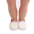 thumbnail image 2 of Zapatos para muñecas de Lentejuela Zulema 18 pulgadas blanco, 2 of 5
