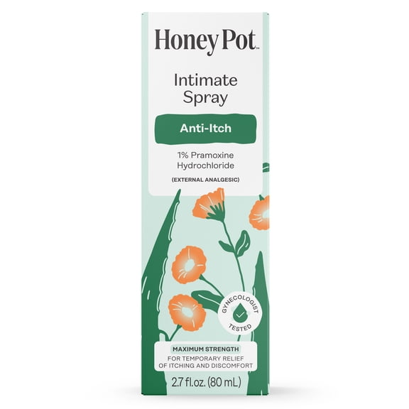 Honey Pot Anti Itch Intimate Spray - 2.7 oz