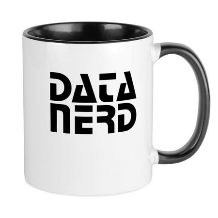 

CafePress - DATA NERD 2 Mugs - Ceramic Coffee Tea Novelty Mug Cup 11 oz