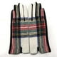 thumbnail image 1 of Guantes cálidos de moda a cuadros simétricos de lana escocesa para otoño e invierno, guantes de montar para mujer a prueba de frío, 1 of 6