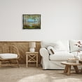thumbnail image 2 of Stupell Industries Lake & Birch Tree Landscape Nature Painting Gray Floater Framed Art Print Wall Art, 21 x 17, 2 of 9